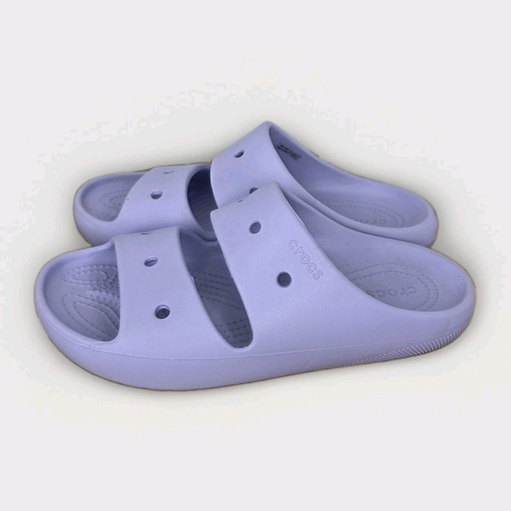 Unisex Sandals Crocs Classic Sandal 2.0 W9 M7 Lavender Purple Slide 2 Strap